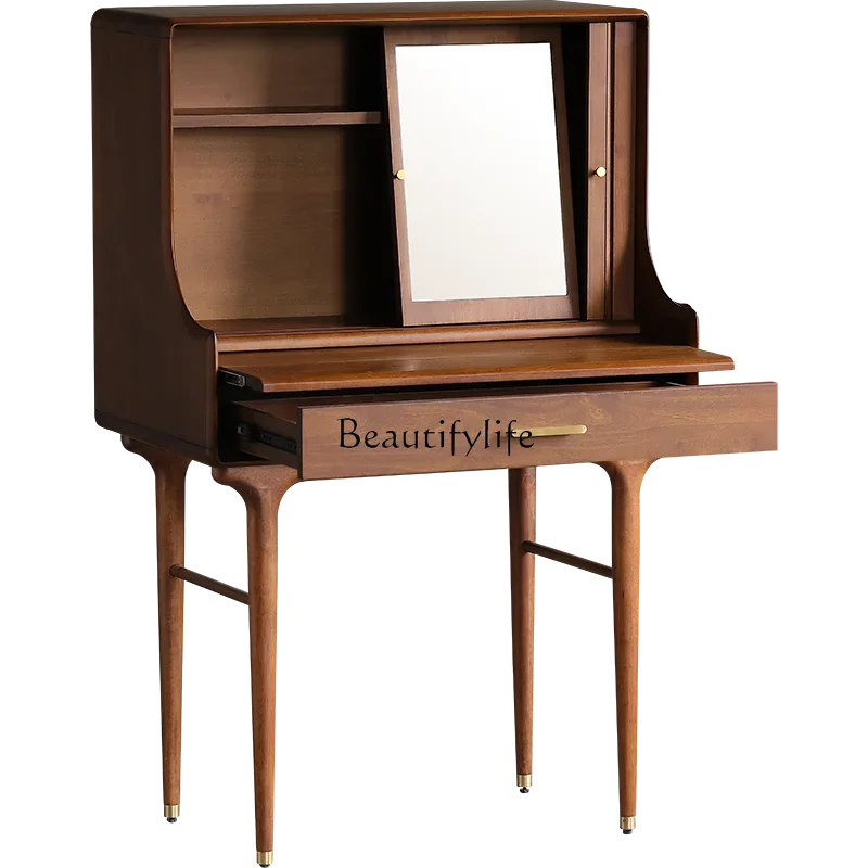 Nordic Expression Antique Style Solid Wood Organ Roller Shutter Cosmetic Mirror Dressing Table
Nordic Expression Antique Style Solid Wood Organ Roller Shutter Cosmetic Mirror Dressing Table