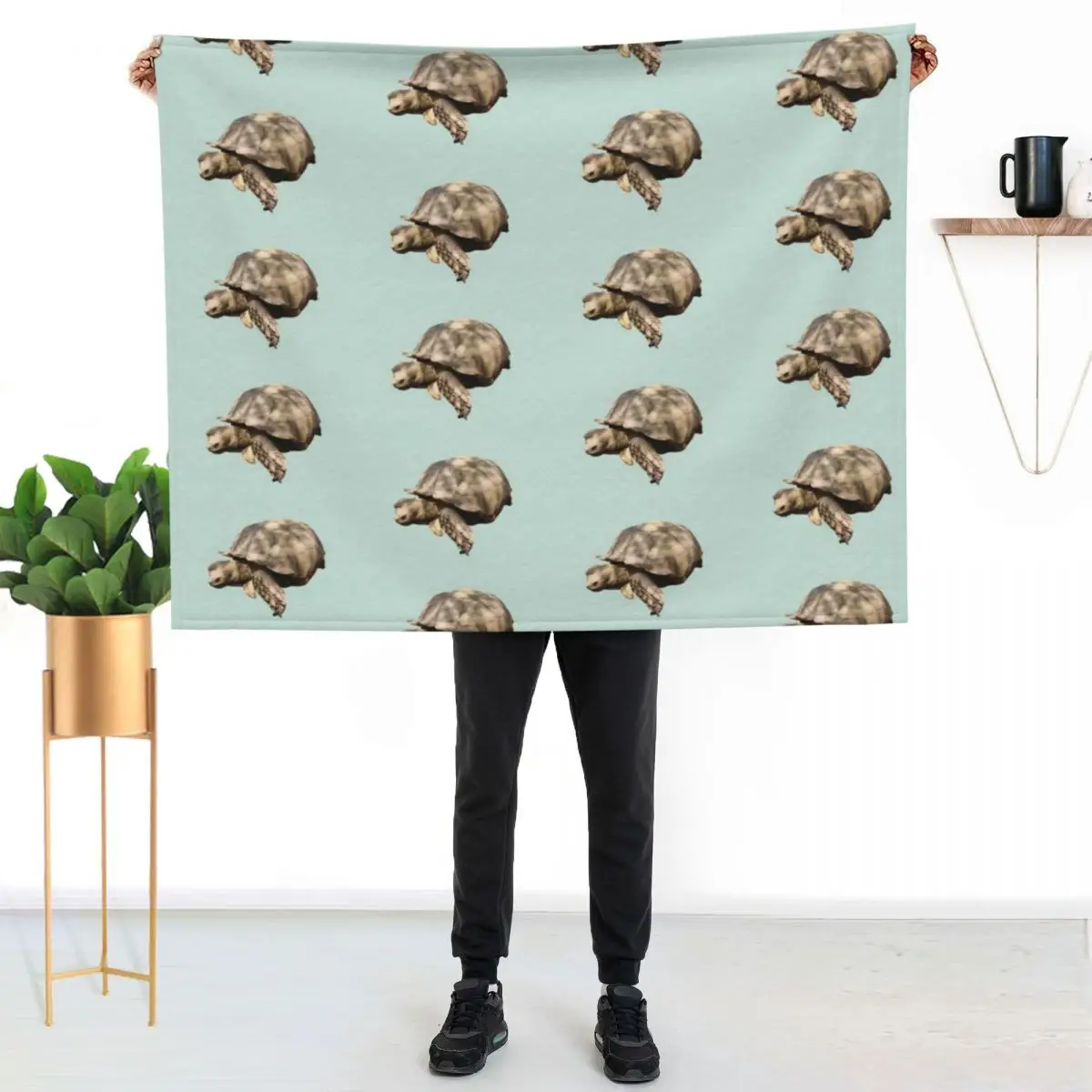 Sulcata Tortoise (grazing) Throw Blanket All Season Lightweight Soft Blanket for Bed
Sulcata Tortoise (grazing) Throw Blanket All Season Lightweight Soft Blanket for Bed