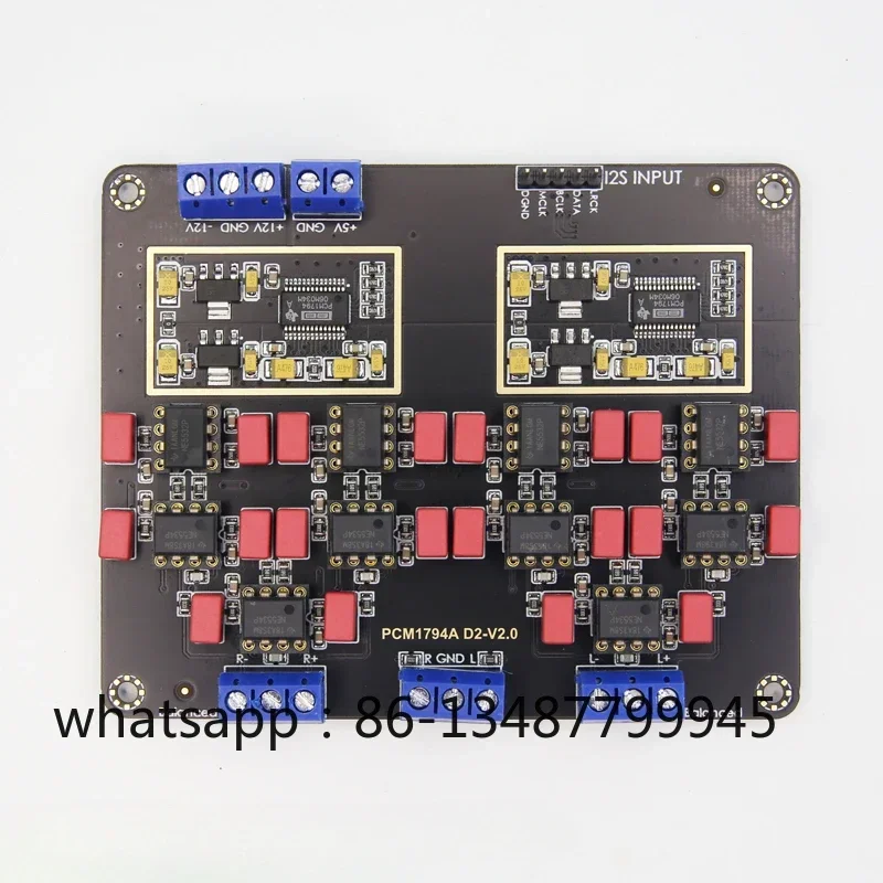 Y3 parallel dual PCM1794A decoding board, DAC gold-plated HiFi fever 24Bit 192kHz
Y3 parallel dual PCM1794A decoding board, DAC gold-plated HiFi fever 24Bit 192kHz