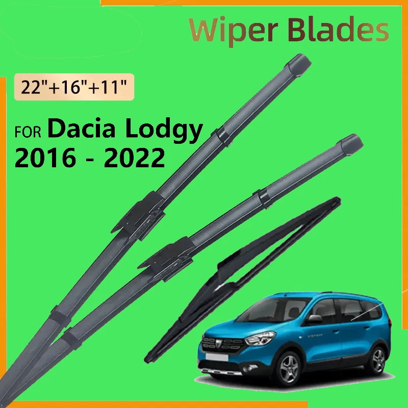 3x Front Rear Wiper Blades Set For Renault Dacia Lodgy 2016 - 2022 2021 2020 2019 2018 2017 Windshield Windscreen Window Brushes
3x Front Rear Wiper Blades Set For Renault Dacia Lodgy 2016 - 2022 2021 2020 2019 2018 2017 Windshield Windscreen Window Brushes