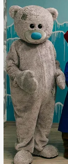 ChristmasBlue Nosed Gray Plush Bear Mascot Costume Advertising Stage Perform Fancy Dress Birthday Party Animal Carnival Props
ChristmasBlue Nosed Gray Plush Bear Mascot Costume Advertising Stage Perform Fancy Dress Birthday Party Animal Carnival Props