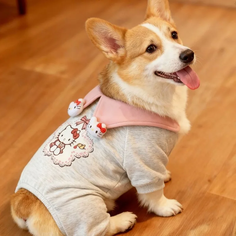 Hello Kitty Cute Dog Cat Onesie, Warm Fleece Four-Leg Pajamas with Sweet Collar for Medium Dogs Akita Corgi Fall Winter
Hello Kitty Cute Dog Cat Onesie, Warm Fleece Four-Leg Pajamas with Sweet Collar for Medium Dogs Akita Corgi Fall Winter