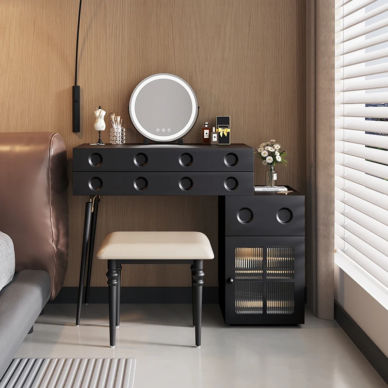 Luxury Simple Vanity Dresser Modern Nordic Space Saving Makeup Table Quality Elegant Coiffeuse De Chambre Home Furniture
Luxury Simple Vanity Dresser Modern Nordic Space Saving Makeup Table Quality Elegant Coiffeuse De Chambre Home Furniture