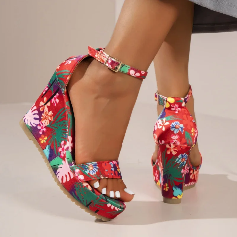 New Sexy Girls Summer Design Party Women Shoes High Heels Buckle Ankle Strap Sandals Women Flowers Open Toe 2024 Plus Size 42
New Sexy Girls Summer Design Party Women Shoes High Heels Buckle Ankle Strap Sandals Women Flowers Open Toe 2024 Plus Size 42