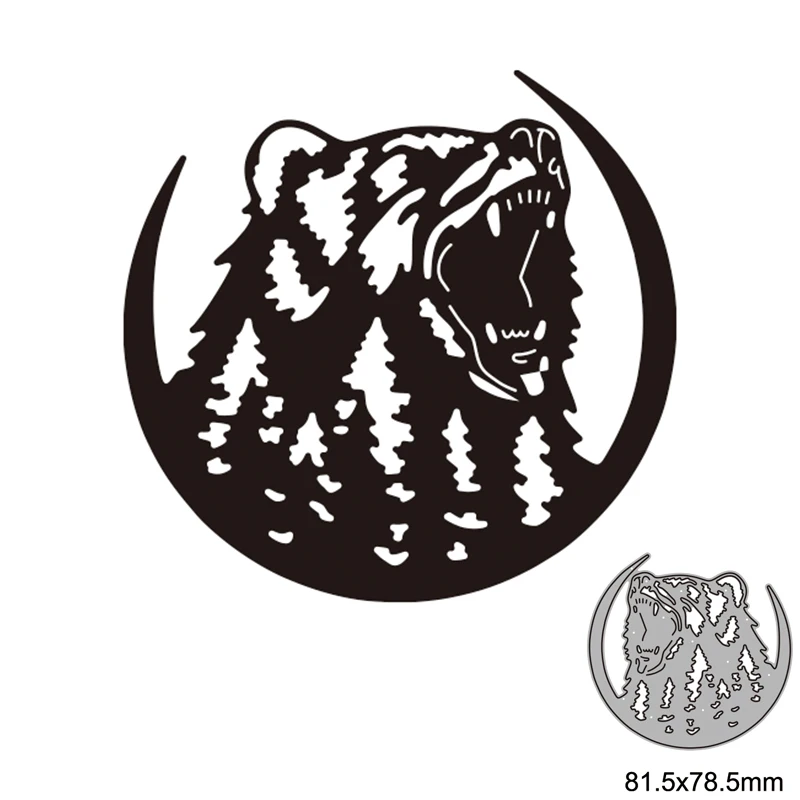 Bear In The Forest Metal Cutting Dies For DIY Scrapbook Cutting Die Paper Cards Embossed Decorative Craft Die Cut 2022 New
Bear In The Forest Metal Cutting Dies For DIY Scrapbook Cutting Die Paper Cards Embossed Decorative Craft Die Cut 2022 New