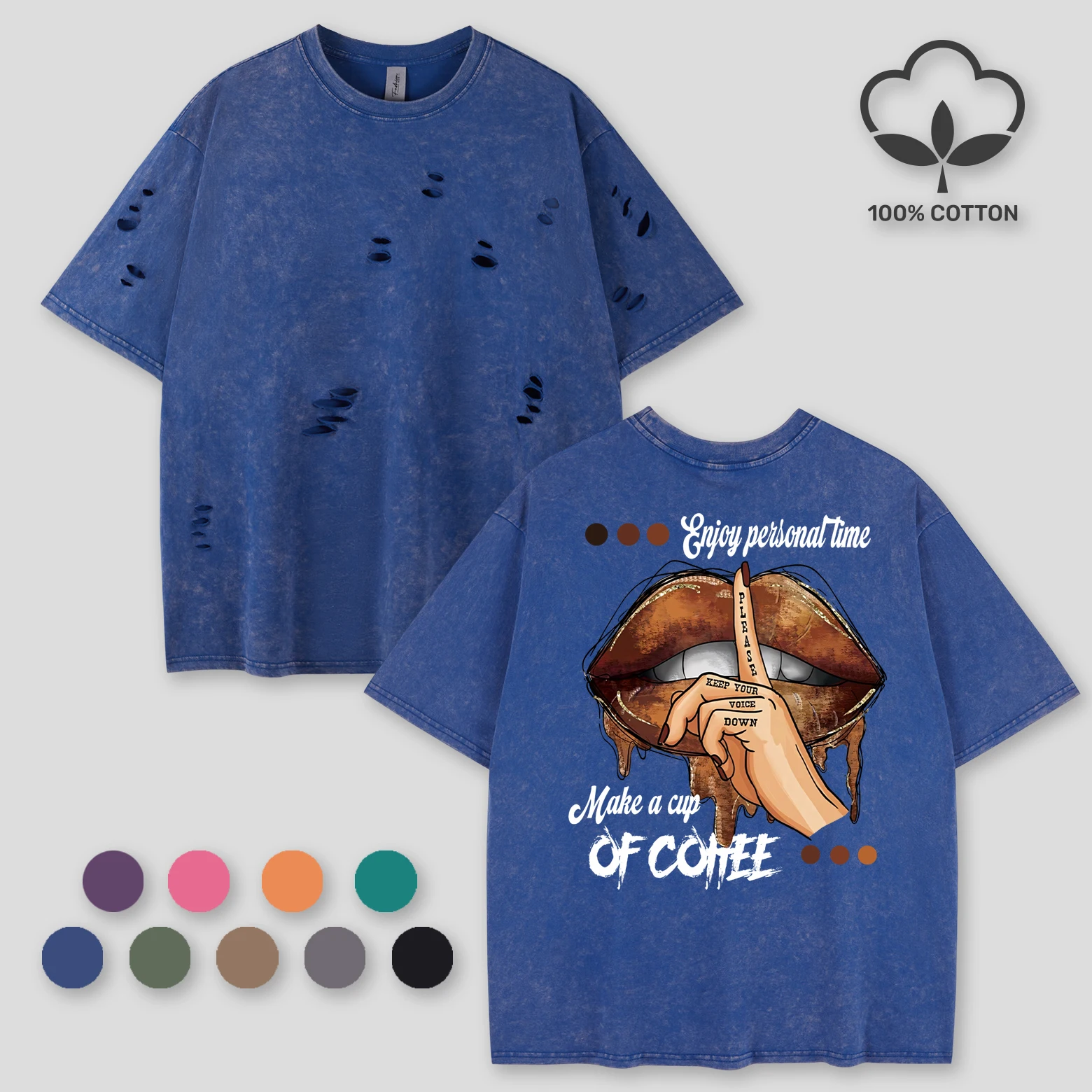 Наслаждайтесь личным временем Make A Cup Of Coffee Lip Print Женская футболка с потертыми отверстиями Хлопковая мягкая футболка Y2K Свободная универсальная спортивная одежда
Наслаждайтесь личным временем Make A Cup Of Coffee Lip Print Женская футболка с потертыми отверстиями Хлопковая мягкая футболка Y2K Свободная универсальная спортивная одежда