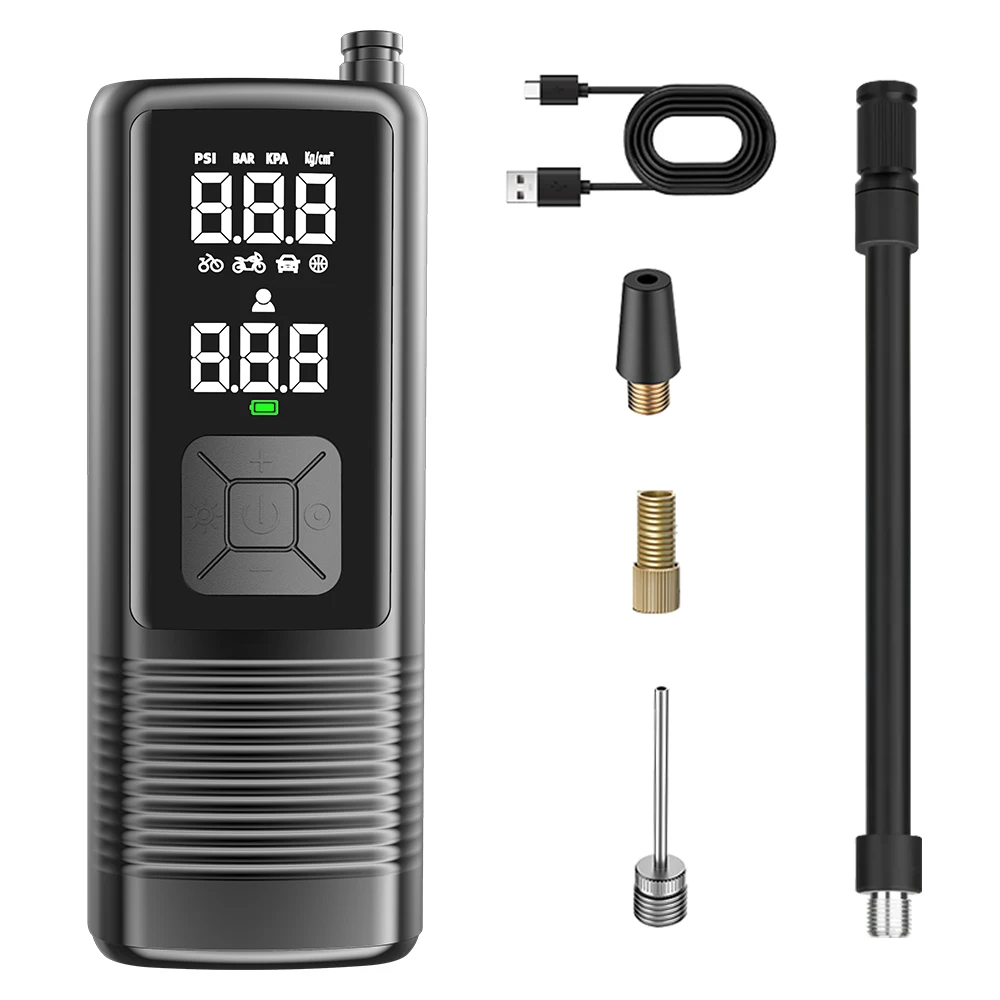 Car Wireless Portable Electronic Air Pump Tire Inflator Pump Quick Air Refill Tire Vehicle Tool Digital Air Pump Tire Inflator
Car Wireless Portable Electronic Air Pump Tire Inflator Pump Quick Air Refill Tire Vehicle Tool Digital Air Pump Tire Inflator