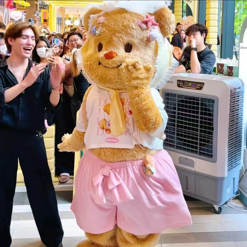 Cute Cartoon Butterbear Mascot Costume Thailand Butter Bear Cosplay Dancing Performance Party Props for Halloween Christmas 
Cute Cartoon Butterbear Mascot Costume Thailand Butter Bear Cosplay Dancing Performance Party Props for Halloween Christmas