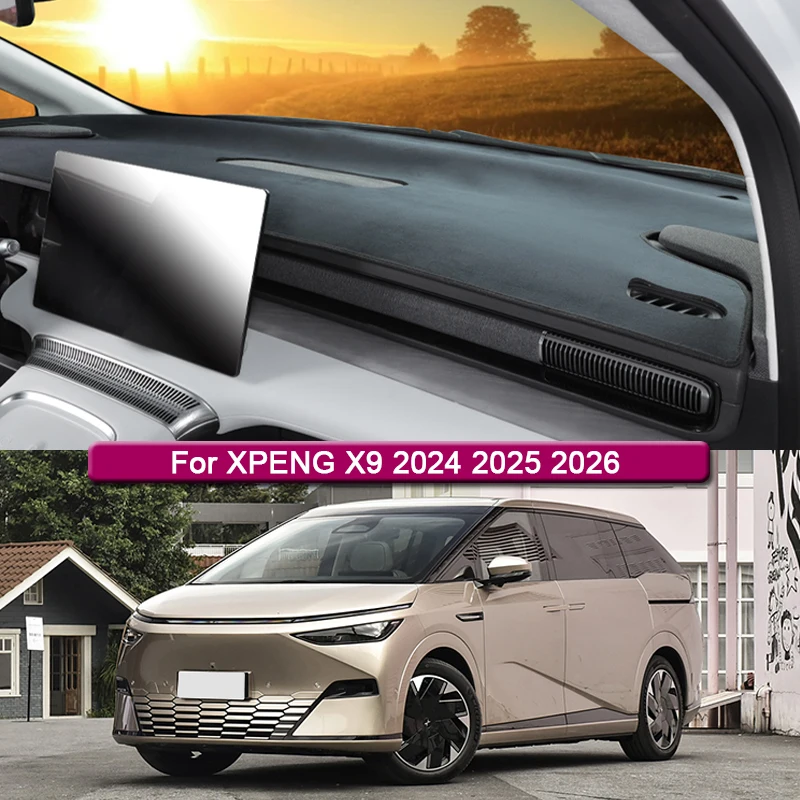 Car Styling For XPENG X9 2024 2025 2026 Car Dashboard Protective Mat Shade Cushion Pad Rose Carpet Mat Cover Auto Accessories
Car Styling For XPENG X9 2024 2025 2026 Car Dashboard Protective Mat Shade Cushion Pad Rose Carpet Mat Cover Auto Accessories