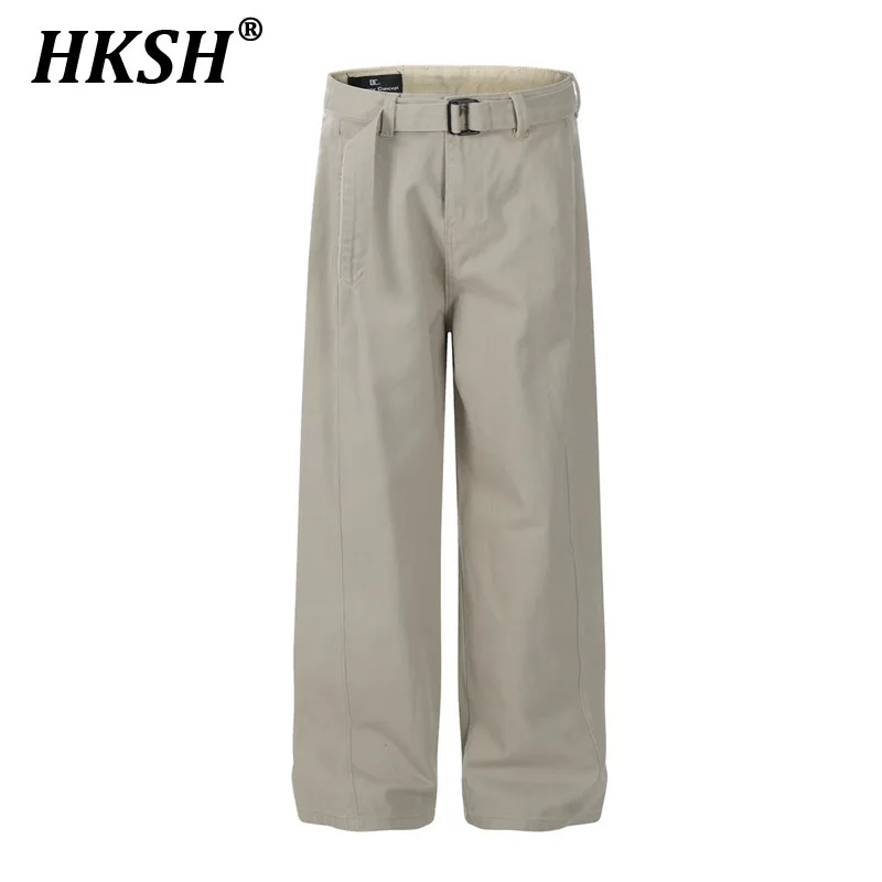 HKSH Spring New Men's Streetwear American Niche Casual Cargo Pants Women Fit Loose Wide Leg Cotton Chic Ins Safari Style HK4921
HKSH Spring New Men's Streetwear American Niche Casual Cargo Pants Women Fit Loose Wide Leg Cotton Chic Ins Safari Style HK4921