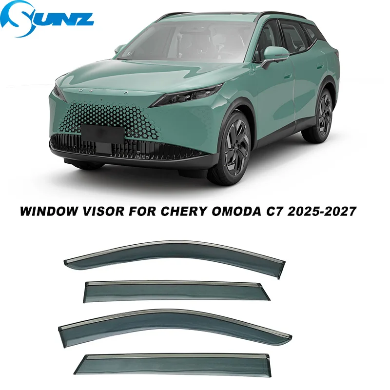 Дефлекторы окон для Chery Omoda C7 2025-2027: защита от солнца и дождя, ветровики на боковые окна
Дефлекторы окон для Chery Omoda C7 2025-2027: защита от солнца и дождя, ветровики на боковые окна