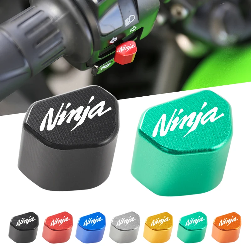 Алюминиевый переключатель мотоцикла с ЧПУ, кнопка переключателя указателя поворота, колпачок для Kawasaki Ninja 250 300 400 650 ZX6R ZX10R, аксессуары
Алюминиевый переключатель мотоцикла с ЧПУ, кнопка переключателя указателя поворота, колпачок для Kawasaki Ninja 250 300 400 650 ZX6R ZX10R, аксессуары