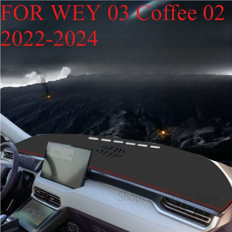 FOR WEY 03 Coffee 02 2022-2024 Car Dash Mat Dashmat Dashboard Mat Cover Sun Shade Dash Board Cover Carpet Accessories
FOR WEY 03 Coffee 02 2022-2024 Car Dash Mat Dashmat Dashboard Mat Cover Sun Shade Dash Board Cover Carpet Accessories