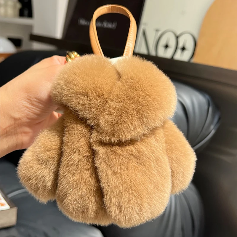 13CM Rabbit Fur Keychain Plush Small Clothes Keyring Bag Charms Car Keychain Fur Decoration Bags Hangings Accessories Gifts
13CM Rabbit Fur Keychain Plush Small Clothes Keyring Bag Charms Car Keychain Fur Decoration Bags Hangings Accessories Gifts