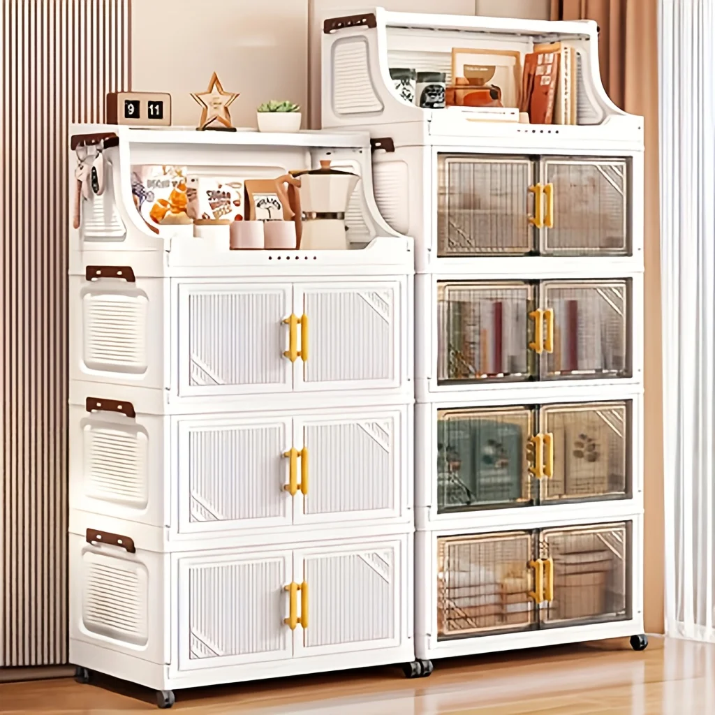 2/3/4/5 Layer Heavy Duty Multifunctional Folding Locker - with Open Shelf, Large Capacity, Suitable for Living Room/Bedroom/Ward
2/3/4/5 Layer Heavy Duty Multifunctional Folding Locker - with Open Shelf, Large Capacity, Suitable for Living Room/Bedroom/Ward