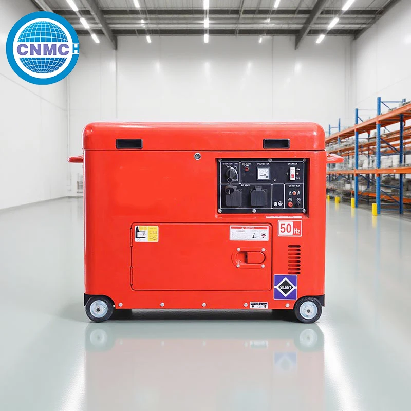 6kW 220/380V 50Hz Three-phase Diesel Generator, Small Silent Generator
6kW 220/380V 50Hz Three-phase Diesel Generator, Small Silent Generator