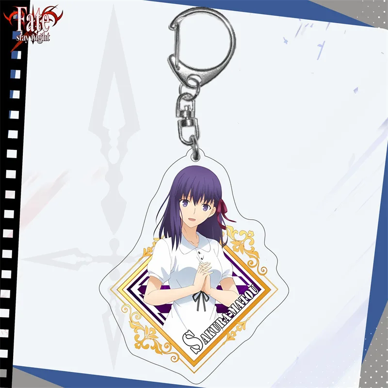 New style Fate SABER Anime Phone Chain Acrylic Game Cellphone Chain For Phone Lanyard Keychain Jewelry Party Fans Gifts
New style Fate SABER Anime Phone Chain Acrylic Game Cellphone Chain For Phone Lanyard Keychain Jewelry Party Fans Gifts