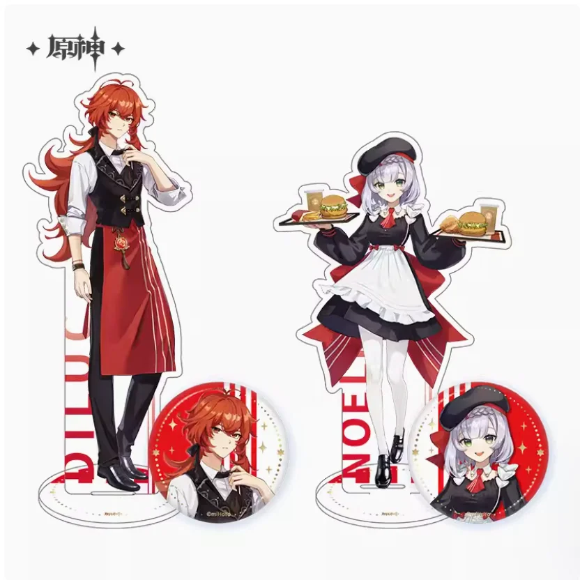 2025 Anime Genshin Impact Different World Ruminate Series Diluc Noelle Figure Badge Acrylic Stand Card Official Original Gift
2025 Anime Genshin Impact Different World Ruminate Series Diluc Noelle Figure Badge Acrylic Stand Card Official Original Gift