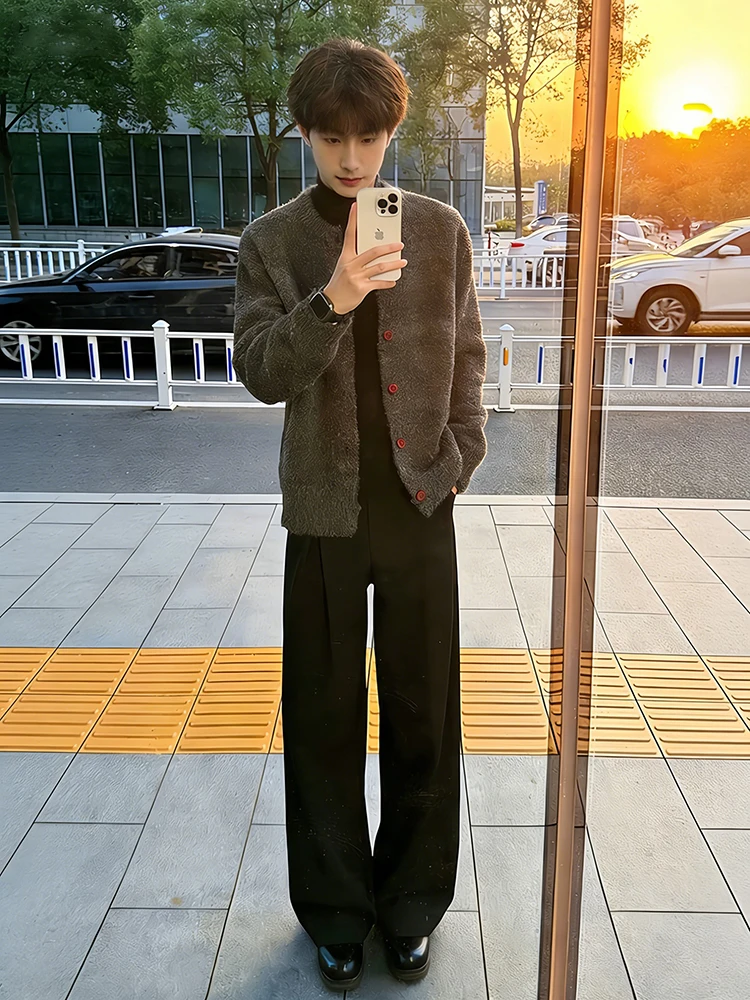 Мужские повседневные брюки Bla Straight Leg, весенние, с высокой талией, в американском стиле, широкие, классические, с эффектом драпировки
Мужские повседневные брюки Bla Straight Leg, весенние, с высокой талией, в американском стиле, широкие, классические, с эффектом драпировки