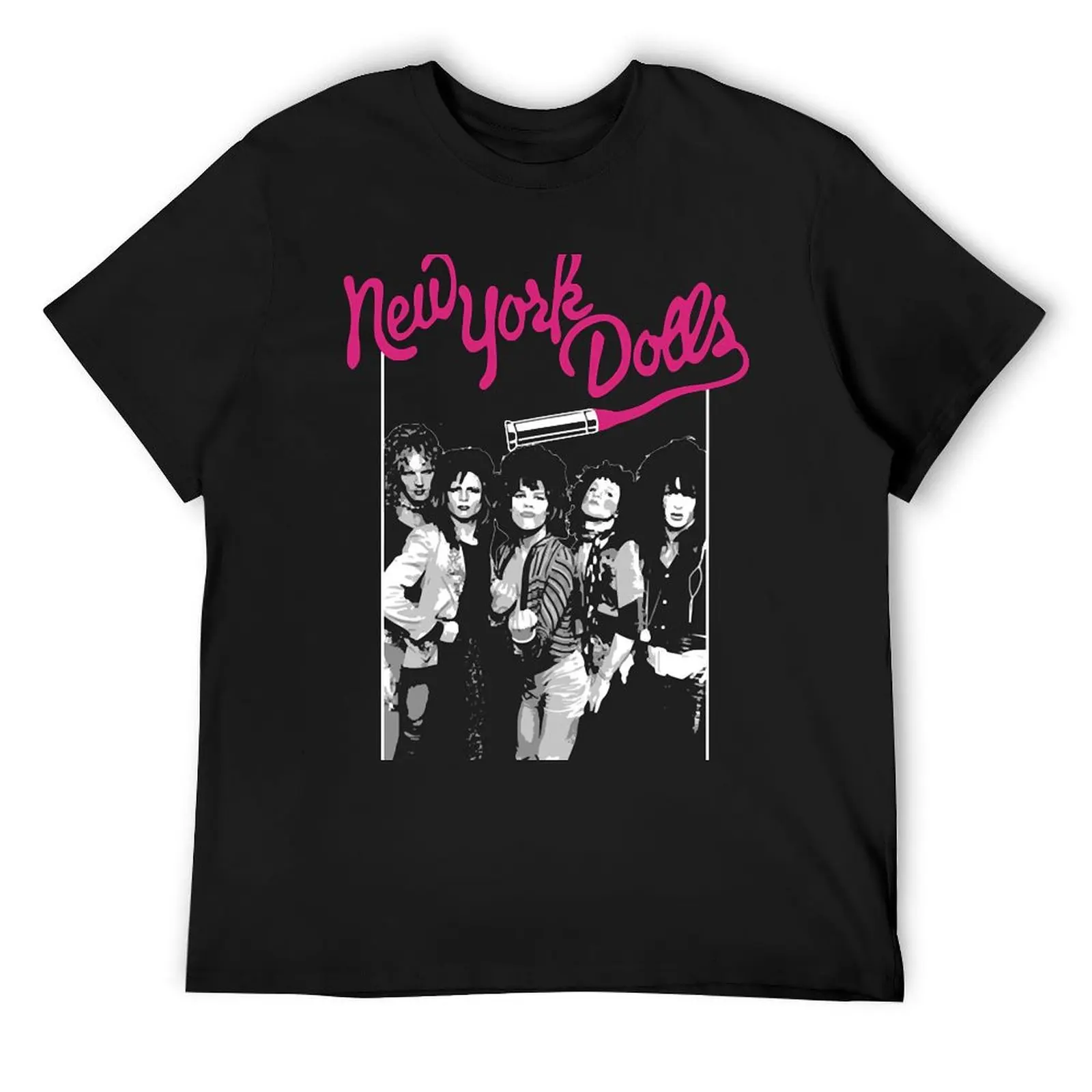 New York Dolls - White T-Shirt new edition summer top cotton man t-shirts custom t shirt cotton t shirt men
New York Dolls - White T-Shirt new edition summer top cotton man t-shirts custom t shirt cotton t shirt men