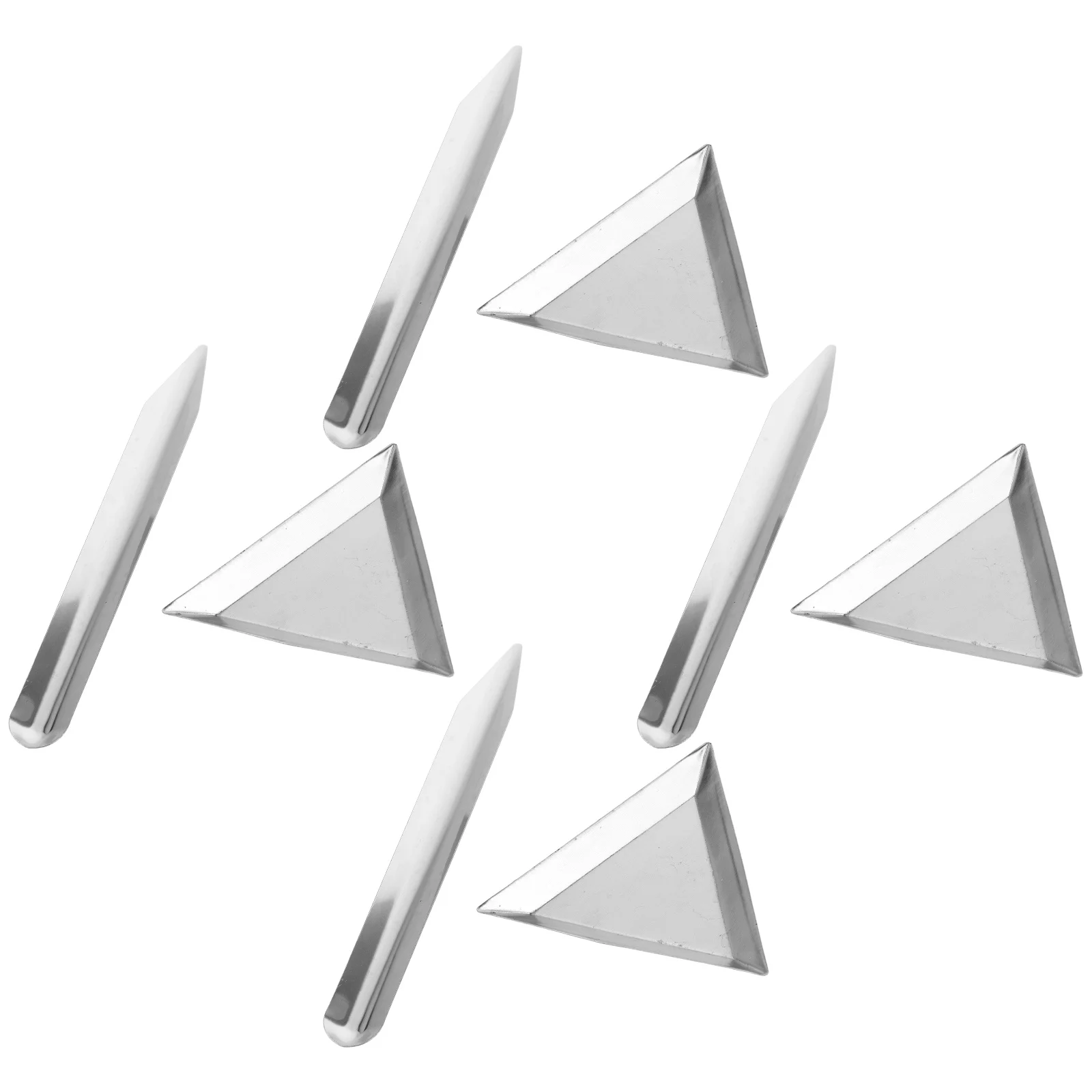 1set 1Set Stainless Steel Mini Scale Tray Jewelry Weigh Pan For Carats Milligrams Powder Liquid Measuring Boat - Lab Reloading