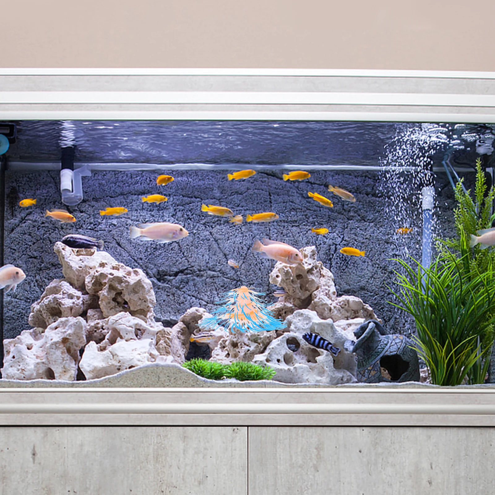 Silicone Artificial Coral Aquarium Decor Realistic Soft Coral Reef Fish Tank Landscape Glow in The Dark Fish Tank Decoration
Silicone Artificial Coral Aquarium Decor Realistic Soft Coral Reef Fish Tank Landscape Glow in The Dark Fish Tank Decoration