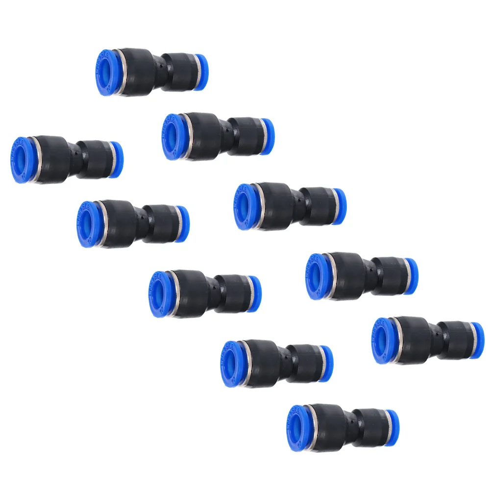 10 Pcs Pneumatic Accessories Connector Straight Connectors Plastic Steel Fitting
10 Pcs Pneumatic Accessories Connector Straight Connectors Plastic Steel Fitting