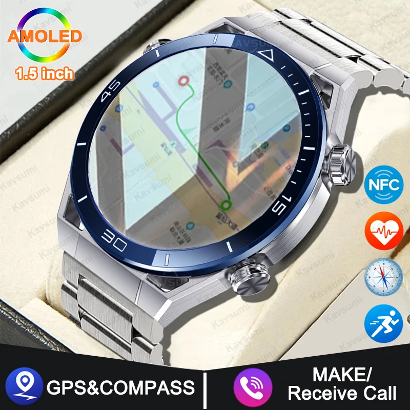 2024 NFC AMOLED Smart Watch Men Custom Dial Answer Call Sport GPS Track Compass IP68 Waterproof Smartwatch For Android iOS man
2024 NFC AMOLED Smart Watch Men Custom Dial Answer Call Sport GPS Track Compass IP68 Waterproof Smartwatch For Android iOS man