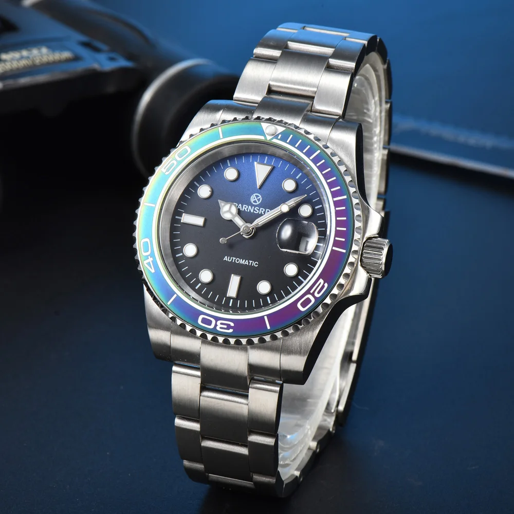 Parnsrpe NH35 watches 40mm luxury men's watches sapphire glass For NH35 Movement Calendar Watch C3 Luminous
Parnsrpe NH35 watches 40mm luxury men's watches sapphire glass For NH35 Movement Calendar Watch C3 Luminous