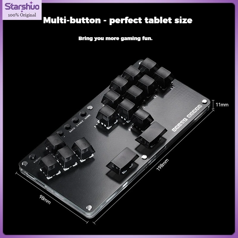 hitbox Haute42 Series B Raspberry Pi Fighting Game Keyboard for switch PC steam ps4 ps3 Multi-platform Compatible Arcade Keyboar