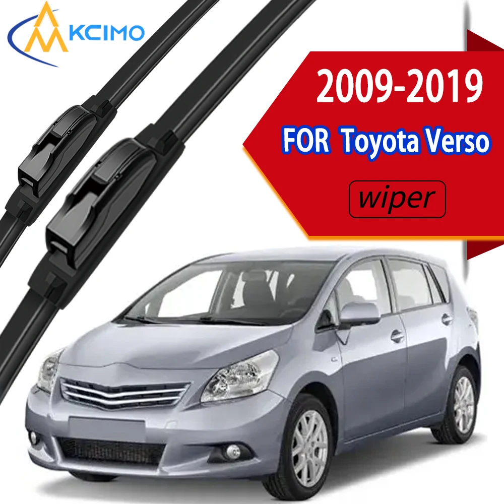 Premium High-Density Rubber Front Windscreen Wiper Blades Perfect Fit for Toyota Verso 2009-2019.
Premium High-Density Rubber Front Windscreen Wiper Blades Perfect Fit for Toyota Verso 2009-2019.
