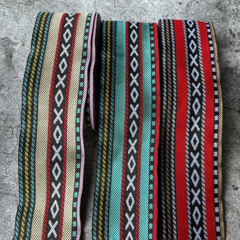 9 Yards 68MM 2.68 Inch Hot sales in Middle East Woven Jacquard Ribbon Flower Trims Pattern For Curtain And Clothing Accessory
9 Yards 68MM 2.68 Inch Hot sales in Middle East Woven Jacquard Ribbon Flower Trims Pattern For Curtain And Clothing Accessory