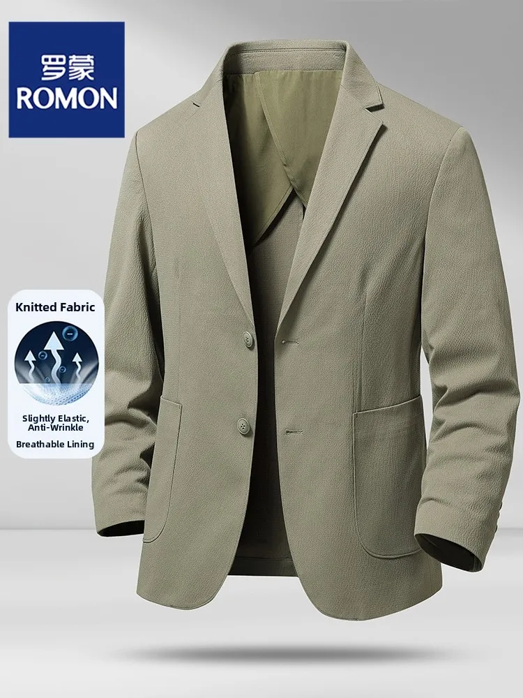 Мужская легкая куртка Lormen класса люкс для делового повседневного стиля, весна-лето, тонкая, модная, из дышащего полиэфирного волокна, с длинным рукавом
Мужская легкая куртка Lormen класса люкс для делового повседневного стиля, весна-лето, тонкая, модная, из дышащего полиэфирного волокна, с длинным рукавом