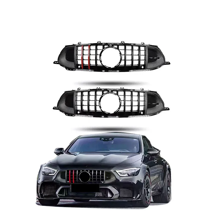 X29 2019-2023 AMG GT Front Grille Upgrade B Front Bumper Charcoal Fiber Pattern Grille For Mercedes-Benz
X29 2019-2023 AMG GT Front Grille Upgrade B Front Bumper Charcoal Fiber Pattern Grille For Mercedes-Benz