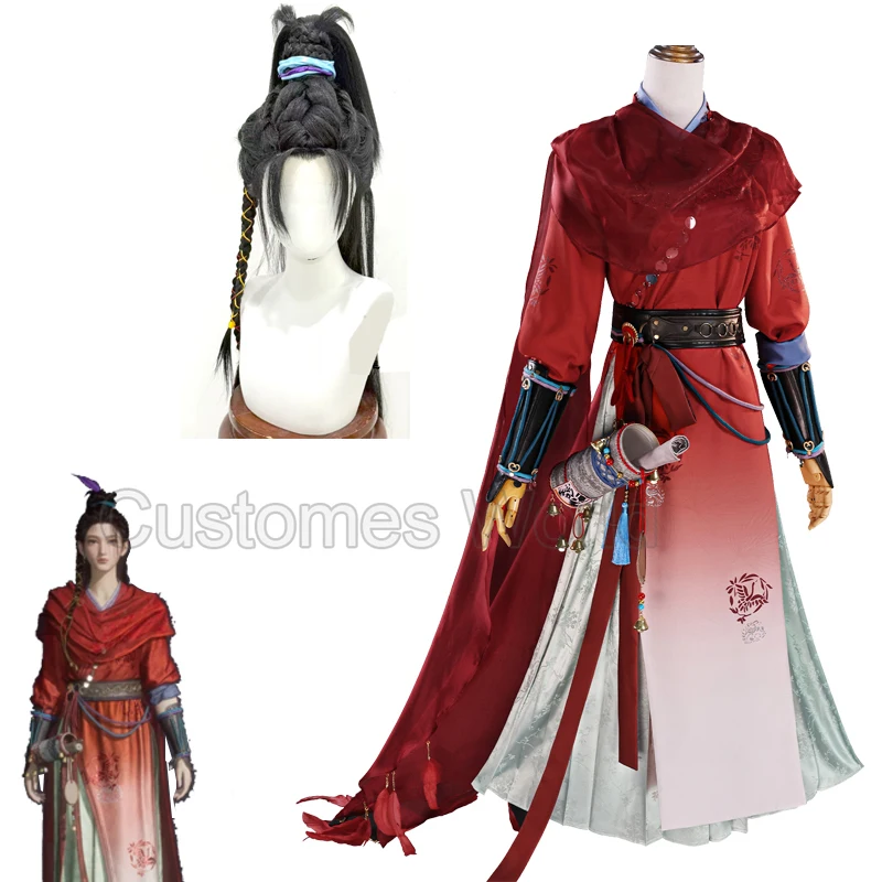 Игра WhereWindsMeet Paper Moon An Liuli, карнавальный костюм, женский игровой костюм в китайском стиле боевых искусств, полный комплект
Игра WhereWindsMeet Paper Moon An Liuli, карнавальный костюм, женский игровой костюм в китайском стиле боевых искусств, полный комплект