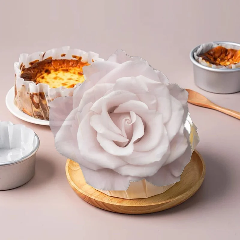 Popular Basque Cheesecake Oil Paper Tray Foldable Cake Mold Disposable Release Mousse Cake Paper Baking Oil Proof Edge Paper
Popular Basque Cheesecake Oil Paper Tray Foldable Cake Mold Disposable Release Mousse Cake Paper Baking Oil Proof Edge Paper