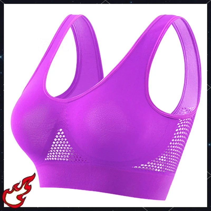 1PC Seamless Mesh Women Sports Bras Fitness Gym Running Underwear Shockproof Bra Wireless Plus Size Crop Top Breathable Yoga Bra
1PC Seamless Mesh Women Sports Bras Fitness Gym Running Underwear Shockproof Bra Wireless Plus Size Crop Top Breathable Yoga Bra