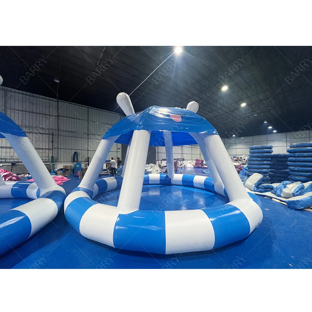 Factory Supply Inflatable Swimming Pool With Tent Inflatable Mini Pool for Party Kids Bear Inflatable Water Pool for Sale
Factory Supply Inflatable Swimming Pool With Tent Inflatable Mini Pool for Party Kids Bear Inflatable Water Pool for Sale