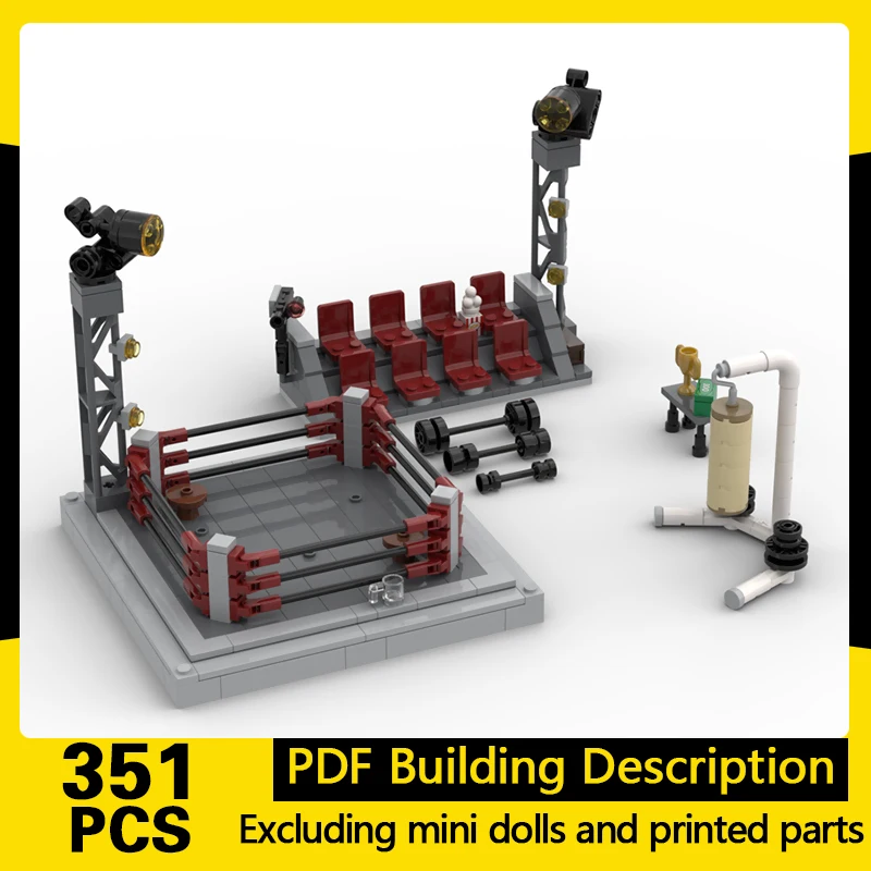 City Street View Model MOC Building Bricks Gym Boxing Centre Modular Technology Gifts Holiday Assemble Children Toys Suit
City Street View Model MOC Building Bricks Gym Boxing Centre Modular Technology Gifts Holiday Assemble Children Toys Suit