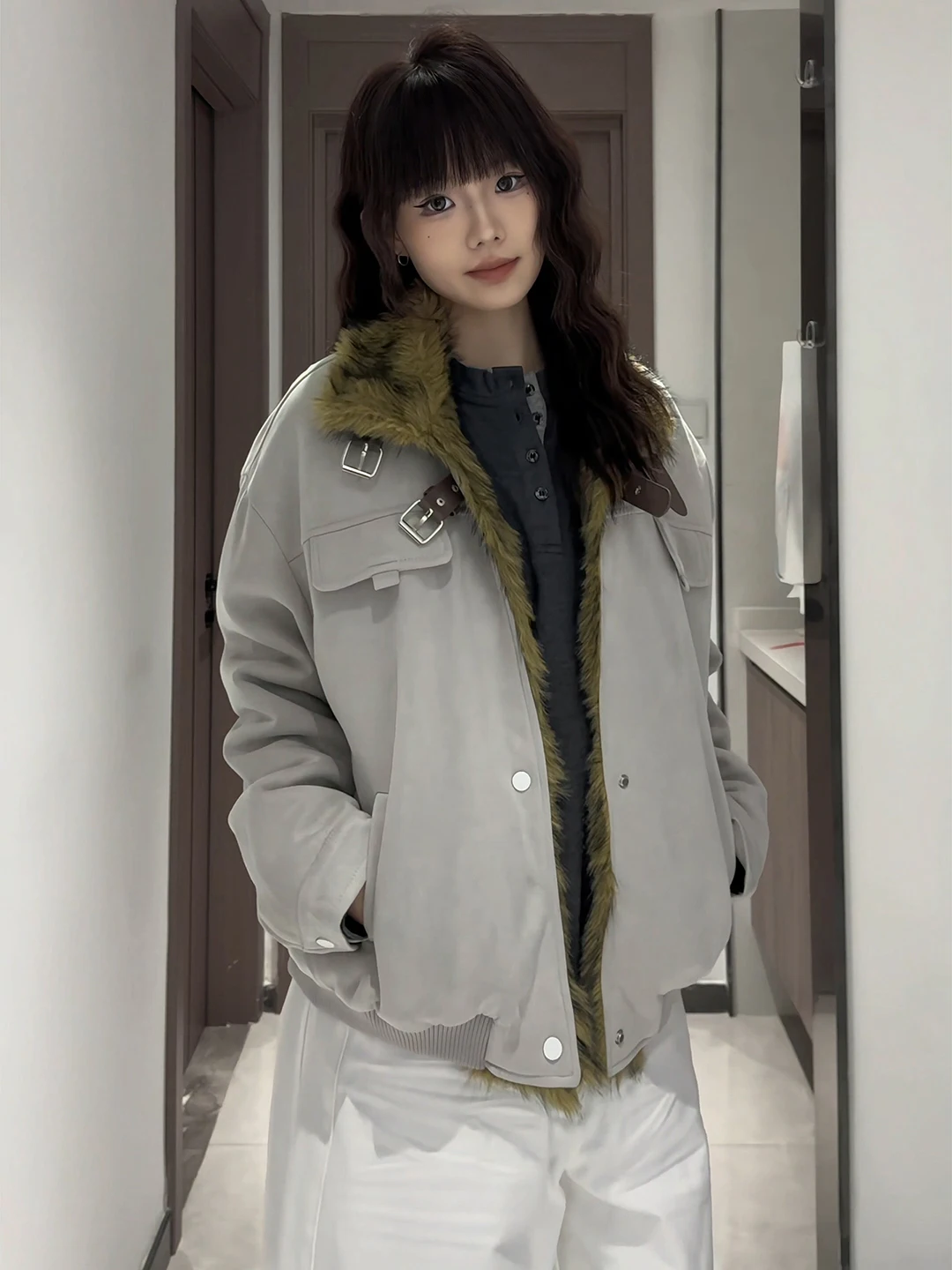 Теплая мужская хлопковая куртка с флисовой подкладкой, утепленная, молодежная, модная, повседневная, с длинными рукавами, Cleanfit Design
Теплая мужская хлопковая куртка с флисовой подкладкой, утепленная, молодежная, модная, повседневная, с длинными рукавами, Cleanfit Design