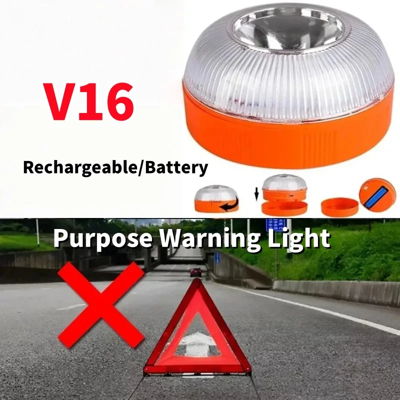 Car Emergency Light Led Flashlight Magnetic Induction Strobe Road Accident Lamp V16 Adjustable Car Signal Lamp
Car Emergency Light Led Flashlight Magnetic Induction Strobe Road Accident Lamp V16 Adjustable Car Signal Lamp