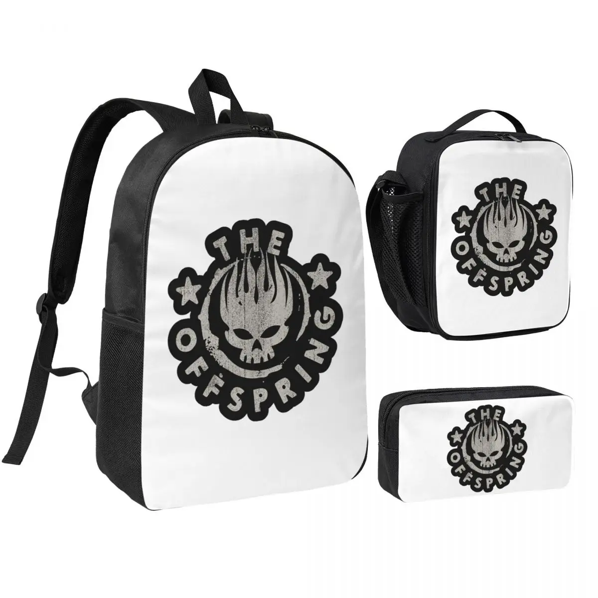Punk The Offspring Backpack Boys Girls BookBag School Bag Shoulder Bags 3ps Insulated Lunch Bag Pencil Case
Punk The Offspring Backpack Boys Girls BookBag School Bag Shoulder Bags 3ps Insulated Lunch Bag Pencil Case