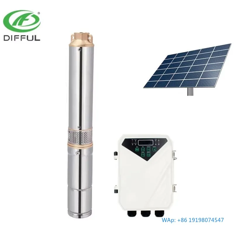 95m Depth 1HP DC Solar Water Pump For Agricultural Irrigation
95m Depth 1HP DC Solar Water Pump For Agricultural Irrigation