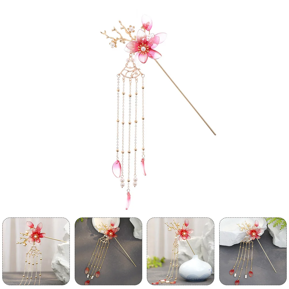 Vintage Decor Ancient Hairpin Head Ornament Chopstick Retro Flower The Flowers 20X18X2CM Tassel Jade Bride
Vintage Decor Ancient Hairpin Head Ornament Chopstick Retro Flower The Flowers 20X18X2CM Tassel Jade Bride
