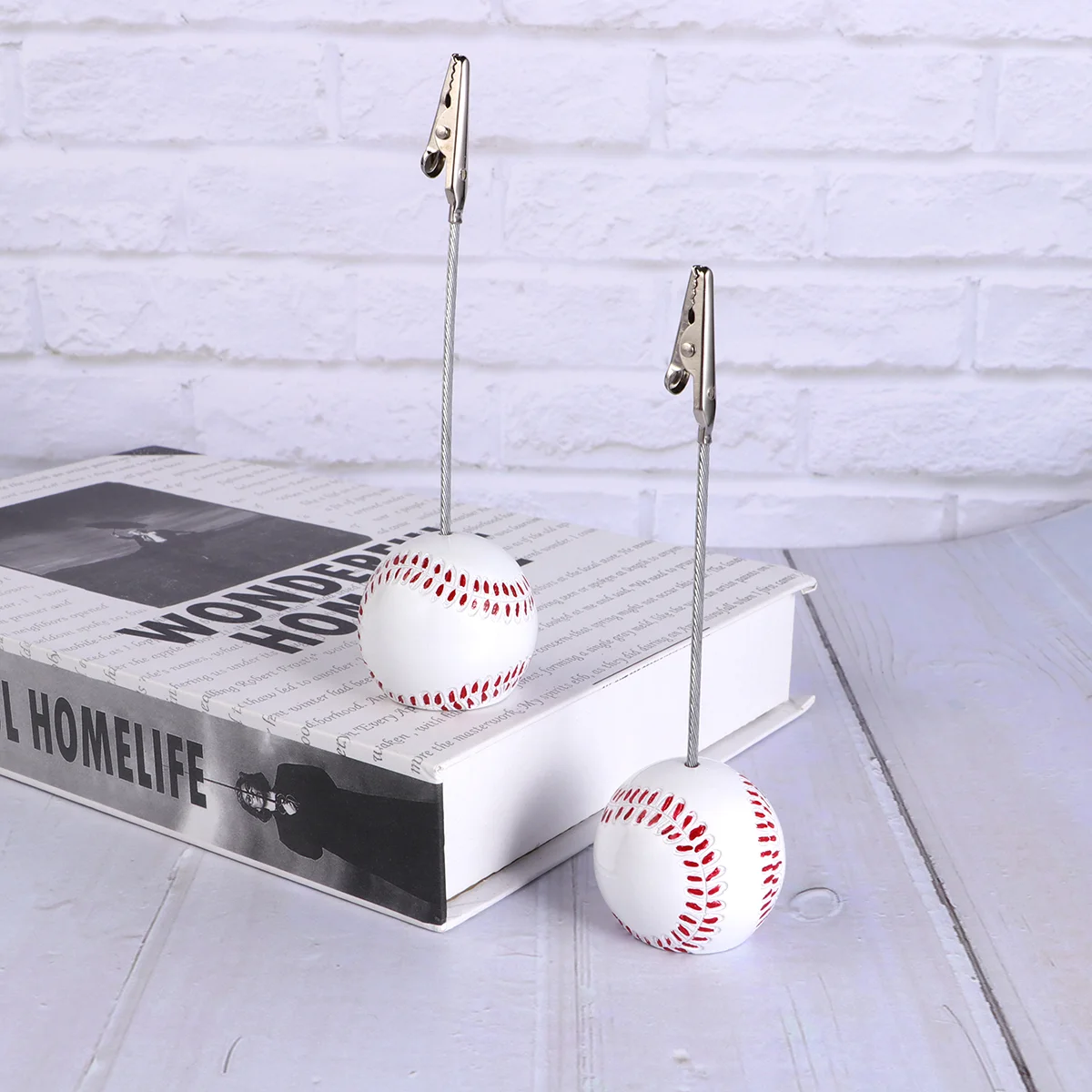 5 Pcs Baseball Shaped Photo Clips Table Number Holders Menu Paper Stand Display Wedding Party Home Office Decor Gifts Elegant
5 Pcs Baseball Shaped Photo Clips Table Number Holders Menu Paper Stand Display Wedding Party Home Office Decor Gifts Elegant