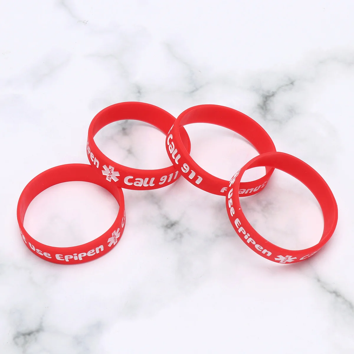 4Pcs Silicone Medical Alert Bracelet for Children Flexible Comfortable Skin Safe Wristband Set Party Favor Goodie Bag Fillers
4Pcs Silicone Medical Alert Bracelet for Children Flexible Comfortable Skin Safe Wristband Set Party Favor Goodie Bag Fillers