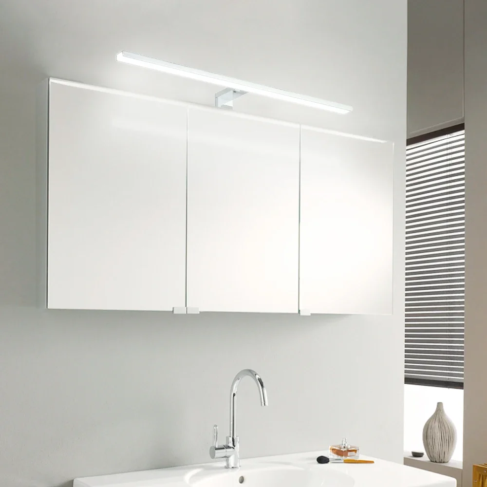 6/8W LED Mirror Light Bathroom Cabinet Lights 6000K Make-up Mirror Light Vanity Wall Lamps Waterproof Indoor Mirror Front lamp
6/8W LED Mirror Light Bathroom Cabinet Lights 6000K Make-up Mirror Light Vanity Wall Lamps Waterproof Indoor Mirror Front lamp