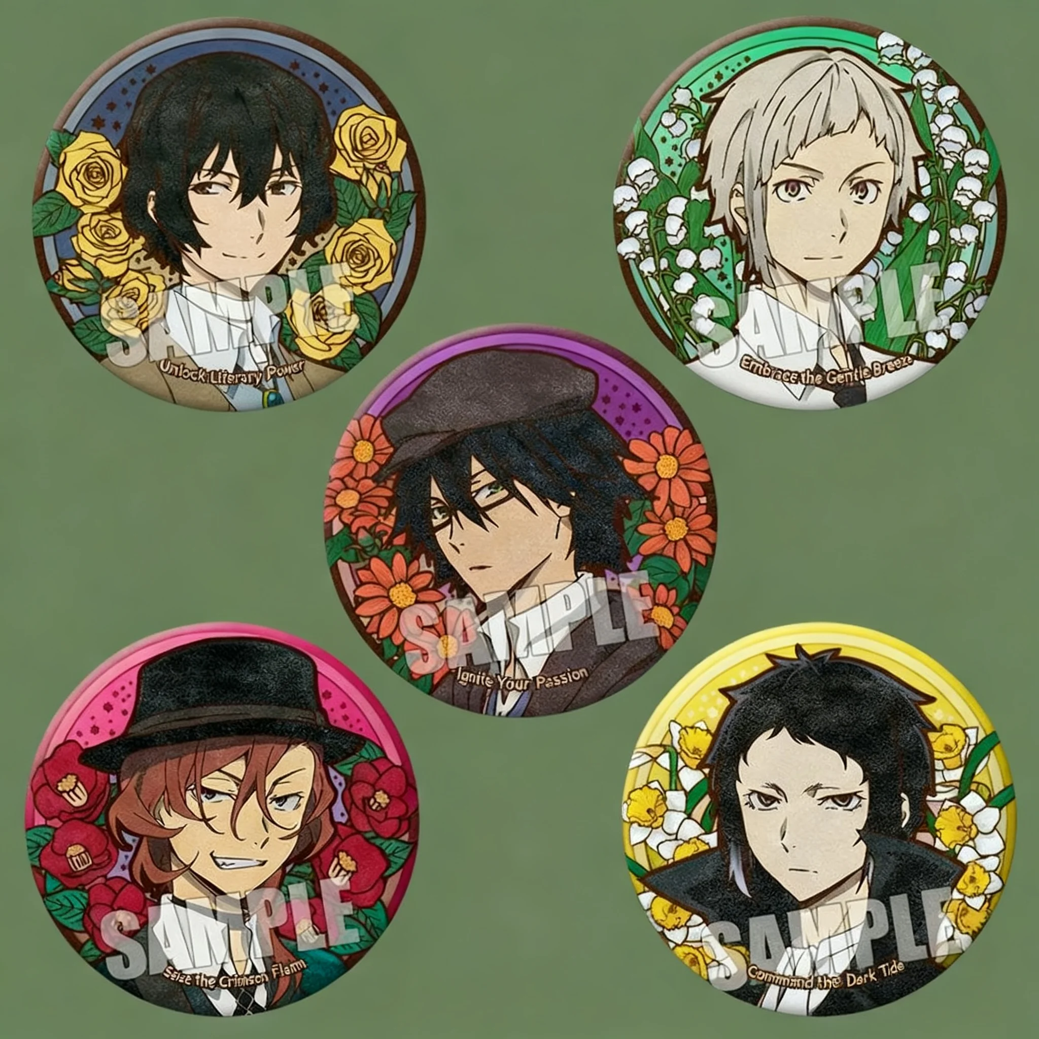 Bungou Stray Dogs Anime Badge Pin Dazai Osamu Nakajima Atsushi Akutagawa Ryunosuke Nakahara Chuuya Merchandise In Stock M
Bungou Stray Dogs Anime Badge Pin Dazai Osamu Nakajima Atsushi Akutagawa Ryunosuke Nakahara Chuuya Merchandise In Stock M