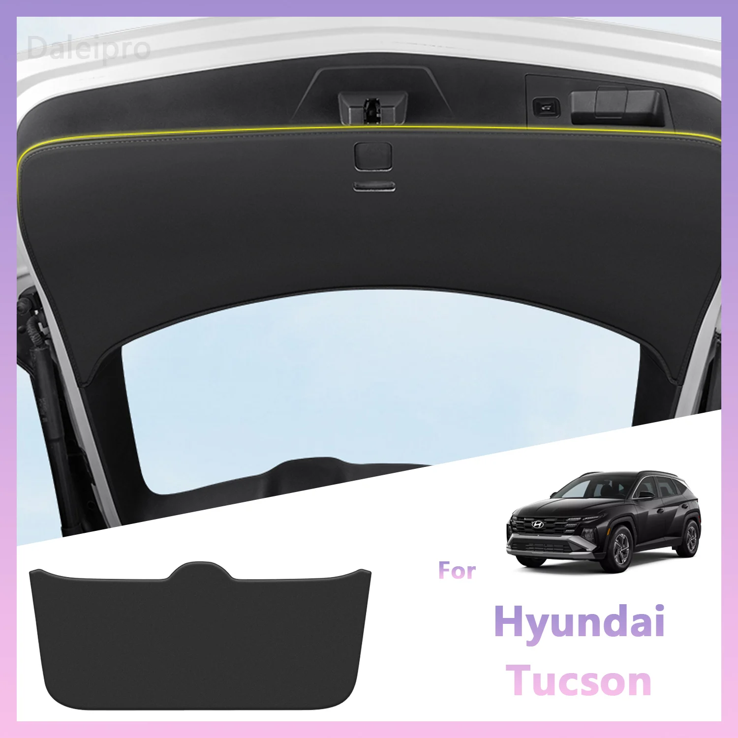 For Hyundai Tucson 2021 2022 2023-2025 Car Rear Trunk Tailgate Anti-kick Scratch Resistant Protective Mat Leather Decoration Pad
For Hyundai Tucson 2021 2022 2023-2025 Car Rear Trunk Tailgate Anti-kick Scratch Resistant Protective Mat Leather Decoration Pad