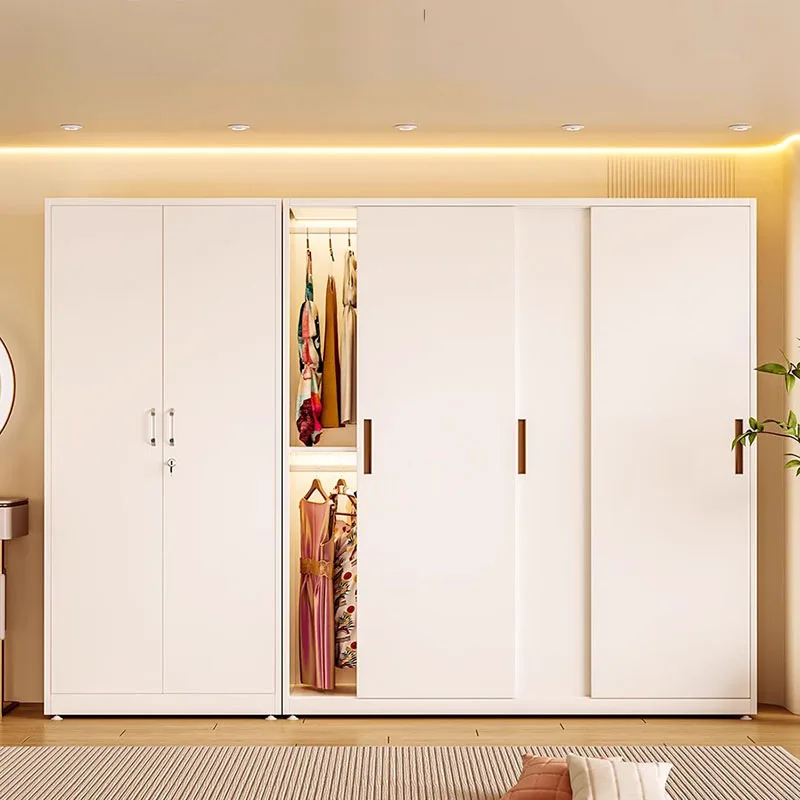 Household Storage Wardrobe Layered White Partition Wardrobe Cupboard Apartment Vestidores De Armario Abiertos Ropero Furniture
Household Storage Wardrobe Layered White Partition Wardrobe Cupboard Apartment Vestidores De Armario Abiertos Ropero Furniture
